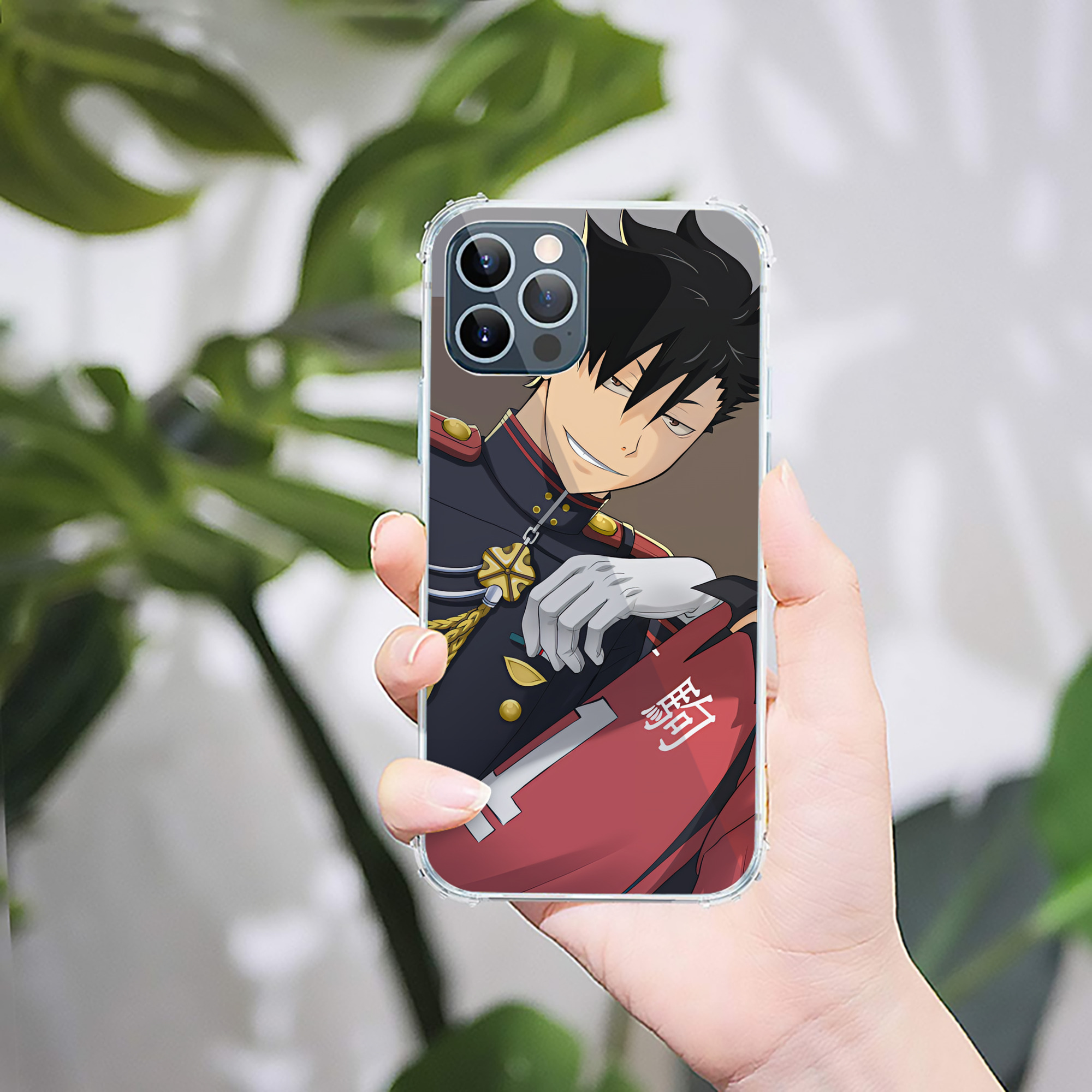 （画像用） ハイキュー!! Haikyu!! 【iPhone 12シリーズ対応】透明スマホケース（クリアソフトケース）